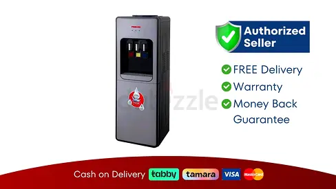 Nikai Water Dispenser 3-Tap With Refrigerator ● Brand New | 1 Year Warranty | Fast Delivery