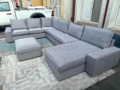 Like new condition IKEA kivik ushape sofa without footstool