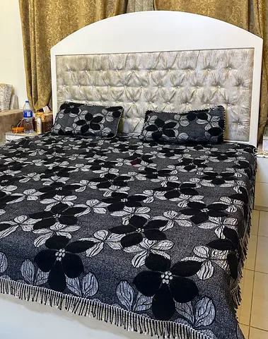 Bed Set with Matching Side Tables