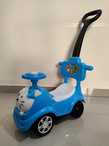 Blue Ride On Push Walker for Toddlers
