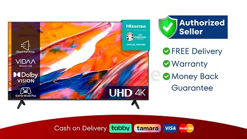 Hisense 65 inch TV Smart 4K - Brand New | 1 Year Warranty | FREE Delivery