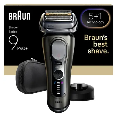 Braun Series 9 PRO+ Wet  Dry Electric Shaver 5+1 Direct  Cut Blade