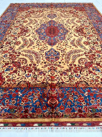 3x4 meter Persian Tabriz Handmade Carpet Very fine