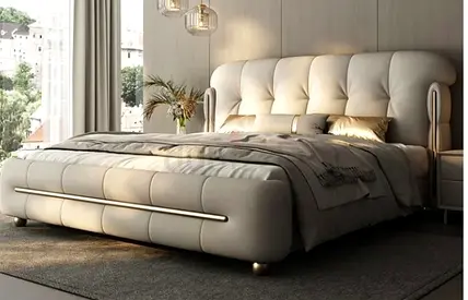 Elegant modern. Bed
