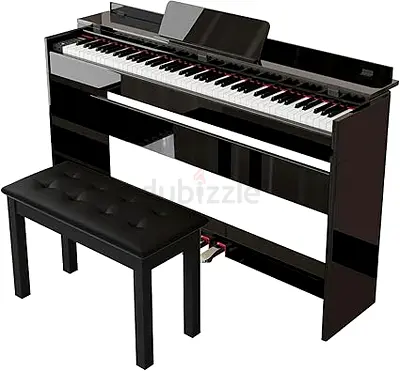 Megarya Digital Piano A803 Glossy Black With Dream France Sound Source Professional Sounding Technol