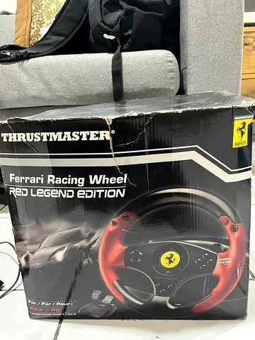 ferrari racing wheel red legend edition.