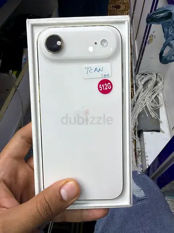 White Apple iPhone (512GB) — Good Condition, With Box