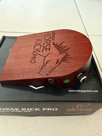 Ortega Horse Kick Pro Wooden Stomp Box - Excellent Condition