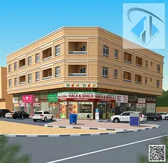 Corner building for sale with an annual income of 700,000 dirhams in Al Rawda 3
