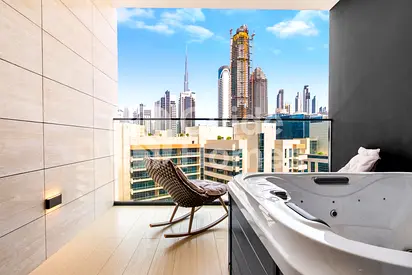 Studio I Burj Khalifa View I Fully Furnished