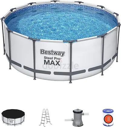366X122 Cm 56420 Pool Set Bestway Steel Pro Max