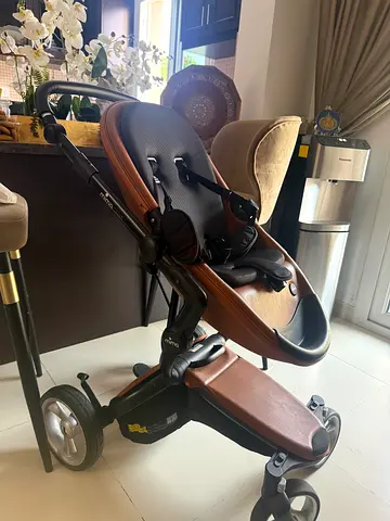 Mima Xari Max stroller in brown - excellent condition