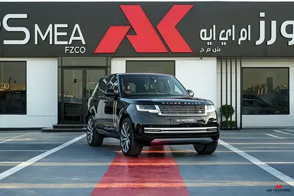 Brand new \ Land Rover Range Rover Autobiography P400 \ 3.0L V6\ BLACK \ GCC Specs