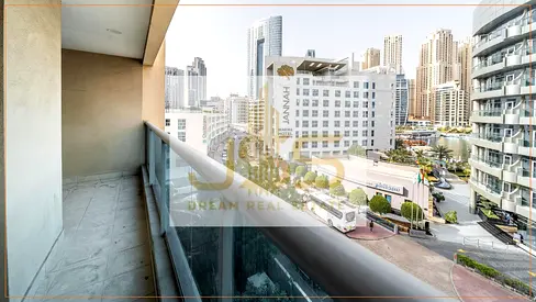 Unfurnished 2BR | Marina View | 2 Balconies | Walk to Beach