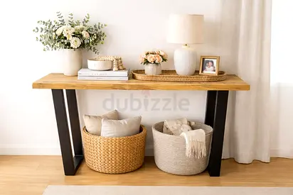 Modern Solid Wood Console Table