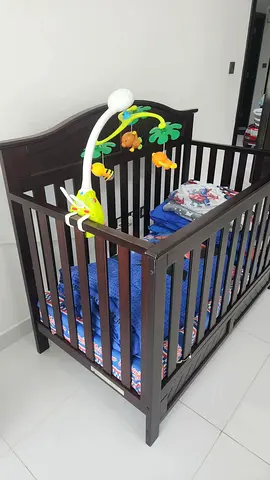 Crib and stroller