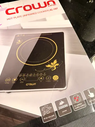 Infrared hot plate cooker