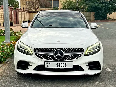 2019 AMG Mercedes C200, 87,000KMs, GCC Specs , Original Paint, Full Option, Perfect Condition