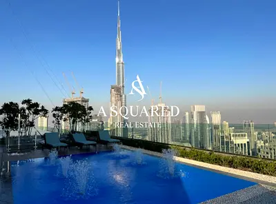 Burj Khalifa View | 2BR Apartment | DAMAC Paramount | Balcony