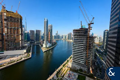 Burj & Canal View | High Floor | Investment