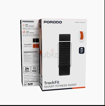Porodo TrackFit Smart Fitness Band in excellent condition. Barely used and very clean. Works perfect