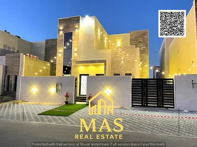 🏡 فيلا جديدة للإيجار السنوي في الزاهية – عجمان | تصميم عصري | مساحة واسعة