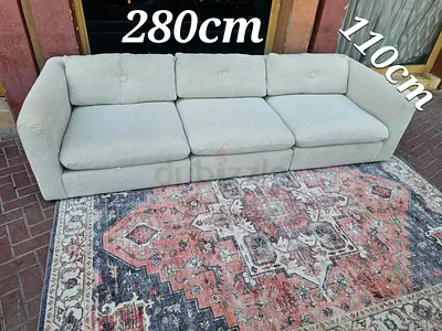 Cratebarrel Three seater sofa