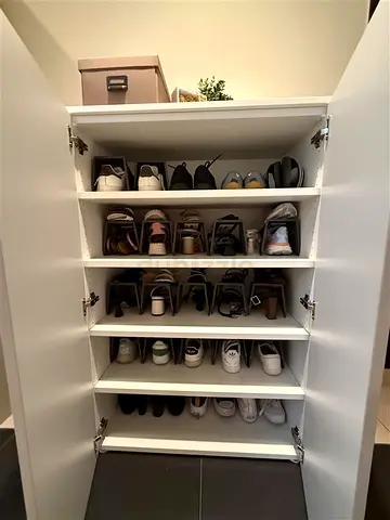 IKEA Shoe Cabinet with Multiple Shelves — Excellent Condition