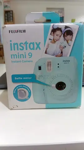 Fujifilm Instax Mini 9 Instant Camera (Mint) - Boxed, Good Condition