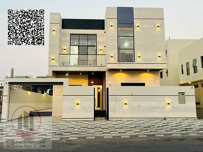 Luxury villa with 5 rooms and a roof for rent in two installments only in Al-Haliou 2