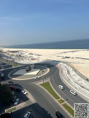 للايجار غرفتين وصاله مفروشه بعجمان بفرش نظيف ومرتب _ كورنيش عجمان _  شامل جميع الفواتير والانترنت _  مفروش بالكامل بأثاث أنيق