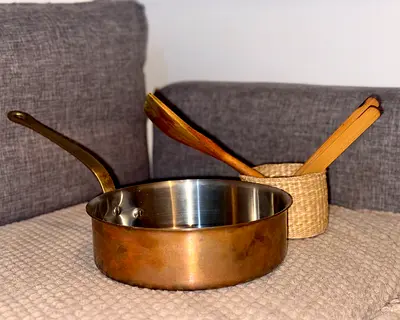 Copper Frying Pan (Williams Sonoma) – Stainless Steel