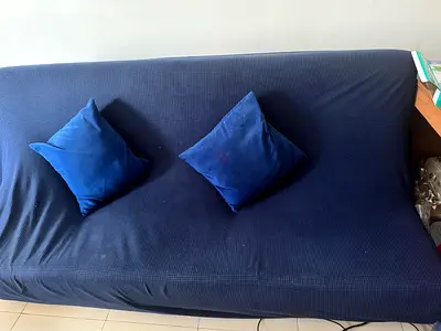 Sofa Cum Bed with Sofa Cover