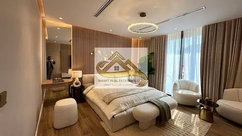 Fully furnished apartments in Ajman with 1% instal