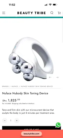 Nuface Nubody Skin Toning Device - Brand New