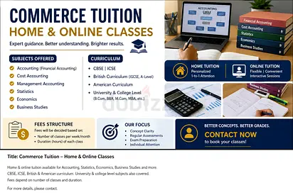 Home  Online Tuition (Accounting, Economics, Statistics)