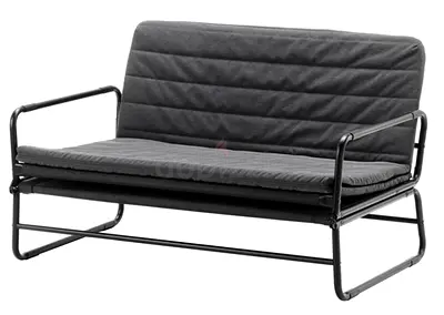 IKEA Compact Metal Frame Sofa Bed (HAMMARN Sofa-bed)