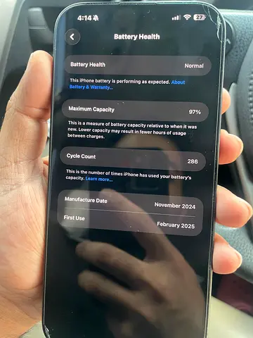iPhone with 97% Battery Health — Good Condition, Ready to Use
