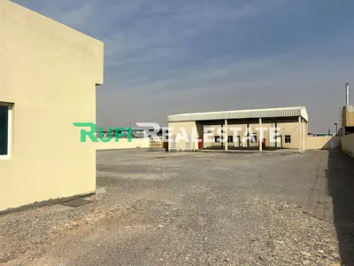29,000 sq feet || road base || industrial land available with open shed for Rent in New modern industrial area UMQ