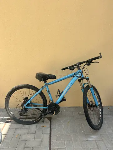 Light Blue Mountain Bike - Good Condition, Ready to Ride