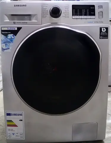 Samsung Front Load Washer Dryer Combo - 8kg/6kg, Digital Inverter, EcoBubble