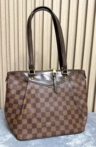 Preloved Louis Vuitton STYLE Damier Ebene Westminster bag in PM size