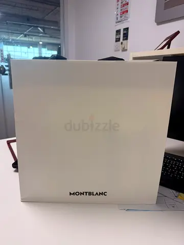 Montblanc Medium Notebook / Planner - Navy Leather