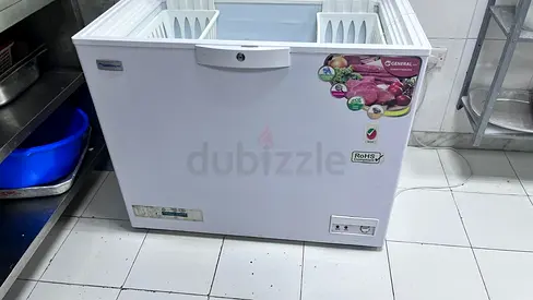 White Chest Freezer - Good Condition, Single Door