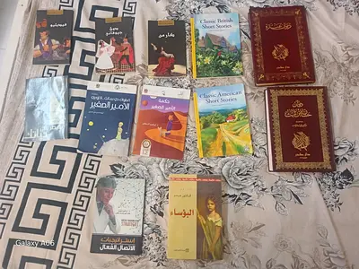 Collection of Mixed English and Arabic Short Stories and Classics