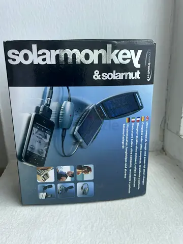 SolarMonkey Solarmut Portable Solar Charger for Mobile Phones (boxed)
