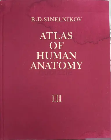 كتاب: Atlas of Human Anatomy – Volume III (أطلس تشريح الإنسان – الجزء الثالث)
للمؤلف: R. D. Sinelnik