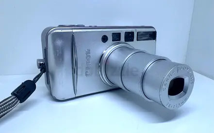 My Canon PowerShot Compact Digital Camera with Telescopic Zoom (Silver) - Working
