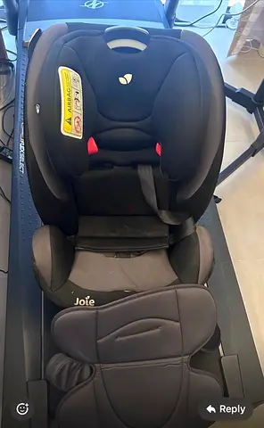 Car seat, baby dresser and mirror