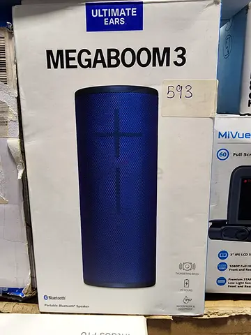 UE Megaboom Bluetooth Speaker - Blue (Used, Good Condition)